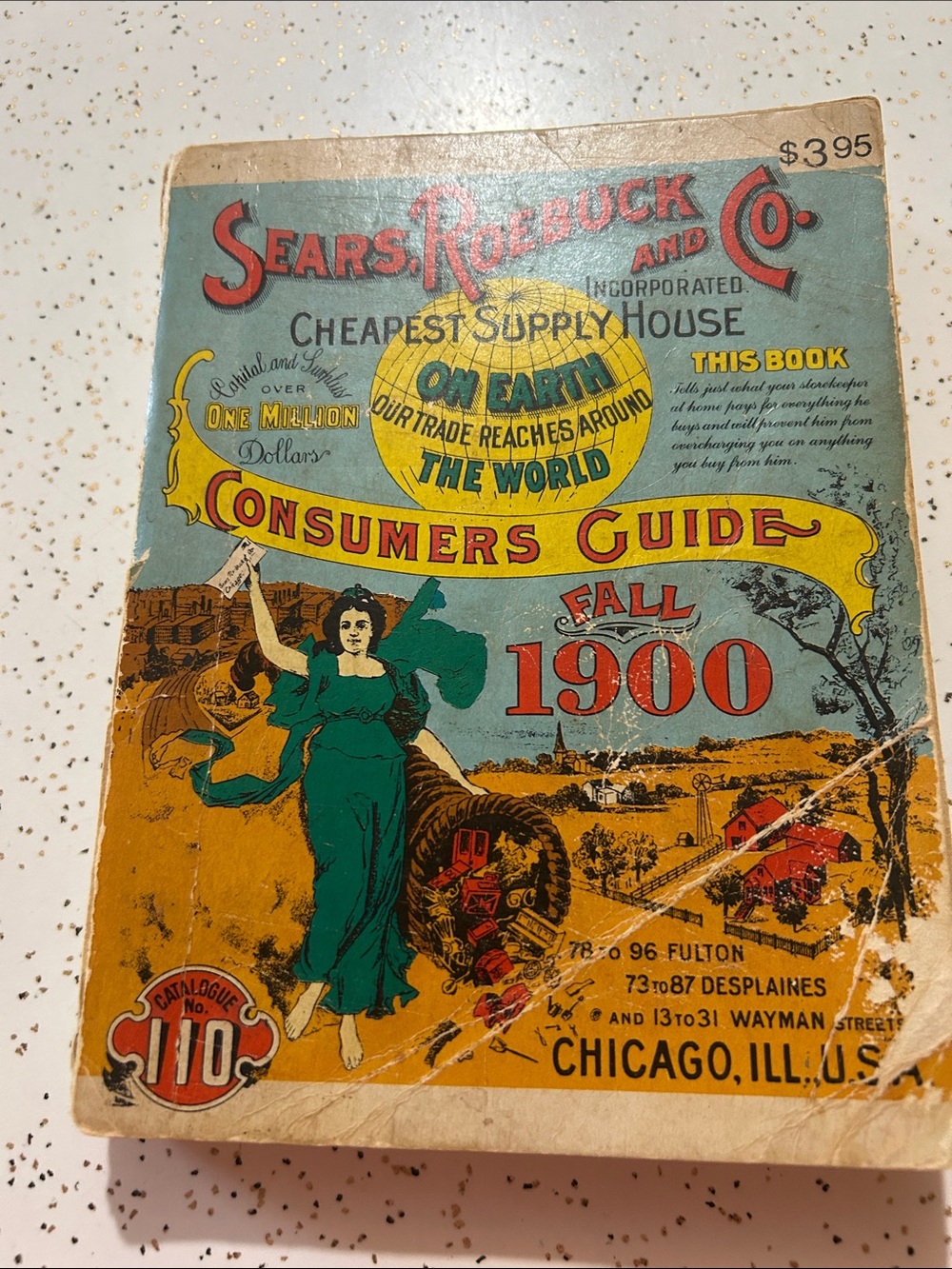1900 Sears and Roebuck Catalog Re-print (1070)